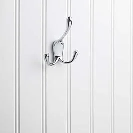 Elements Triple Zinc Concealed Mount hook 4″ Polished Chrome