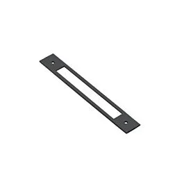 Emtek 12″ (305mm) Center to Center, Backplate for Cabinet Pull/ Handle, Flat Black