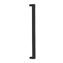 Emtek Back to Back Keaton Appliance, Flat Black 18″ (457mm) Center to Center, Overall Length 18-1/2″ (470mm) Cabinet Hardware Pull / Handle