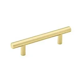 Emtek Brass Bar Satin Brass Cabinet Hardware Pull 16” Center to Center