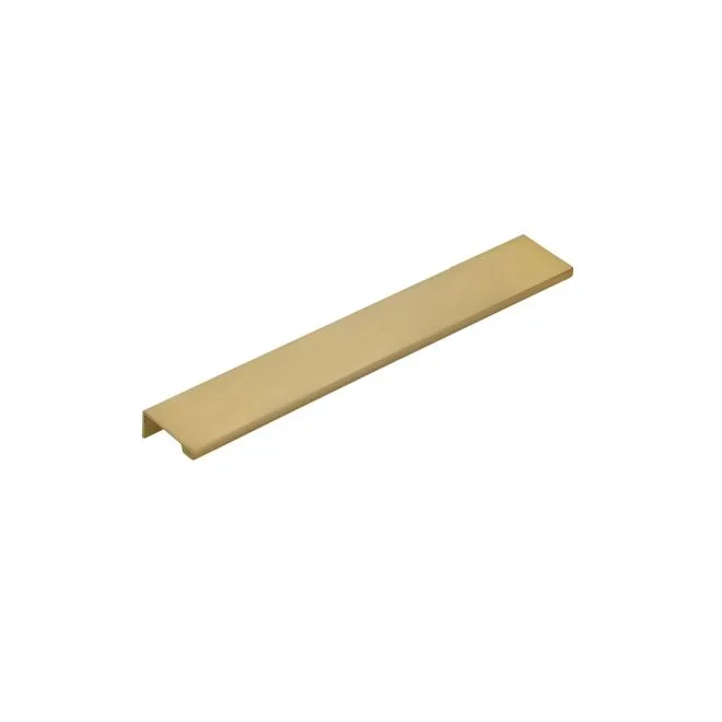 Emtek Edge Cabinet Pull – 10″ Center to Center Satin Brass Finish