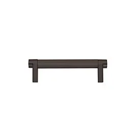 Emtek Select Oil Rubbed Bronze Smooth Bar 4″ (102mm) Center to Center with Rectangular Stem in Oil Rubbed Bronze Overall Length 4-3/4” Inch Cabinet Pull/Handle