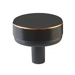 Emtek Select Smooth Conical Knob in Oil Rubbed Bronze, 1-1/4″ (32mm) Diameter Cabinet Hardware Knob