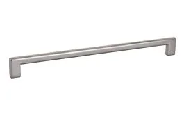 Emtek Trail Satin Nickel 12 Inch (305mm) Center to Center, Overall Length 12-5/8 Inch Cabinet Hardware Pull / Handle