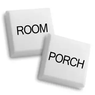 Engraved Button Caps for Low Voltage Touchplate Mystique Switches