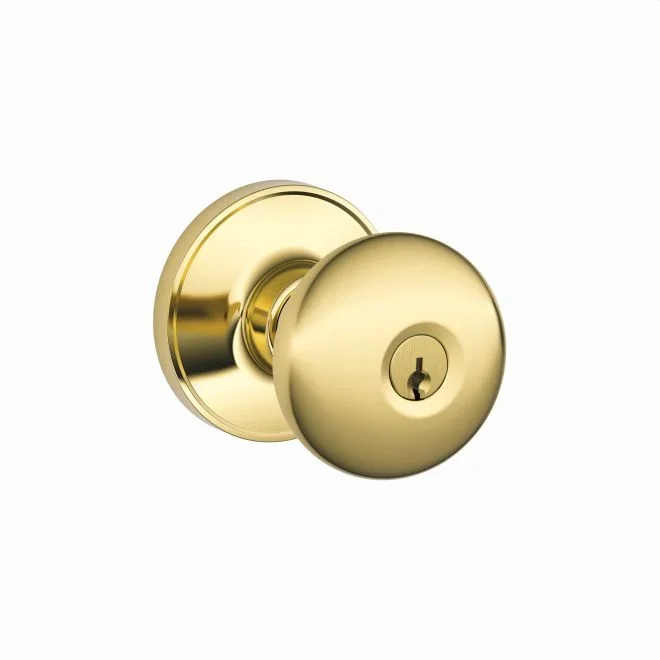 Entry Lock Stratus Knob with C Keyway – Schlage Residential J Series