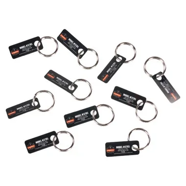 Ergodyne Squids 3785 Split Ring Tool Attachment (10-pack) – – 1 in (2.5 cm)