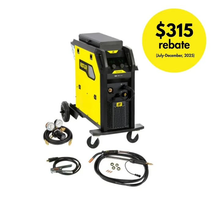 ESAB Rustler EM 280 PRO MIG Welder – 280A, 230V