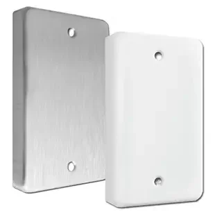 Extra Deep Single Blank Electrical Switch Plates