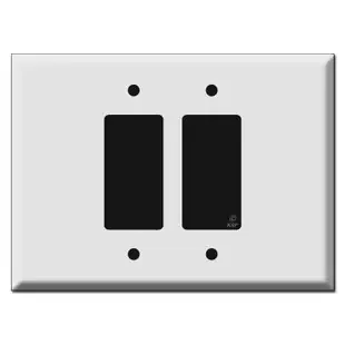 Extra Wide Oversized 2 Decora Rocker Wall Plates