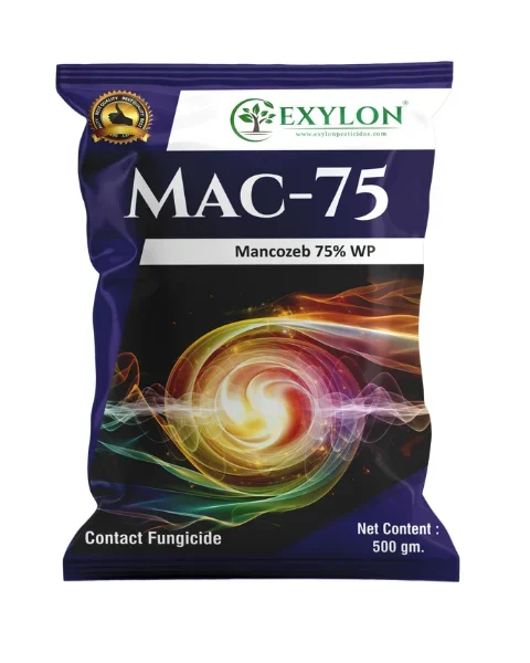 Exylon Mac 75 (Mancozeb 75% WP) – Broad-Spectrum Fungicide for Paddy, Wheat, Vegetables