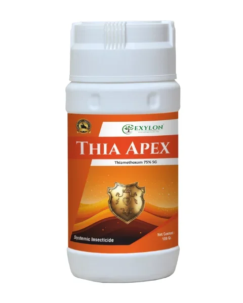 Exylon Thiaapex (Thiamethoxam 75% W/W SG) – High-Efficacy Pest Control for Groundnut, Chilli, Vegetables