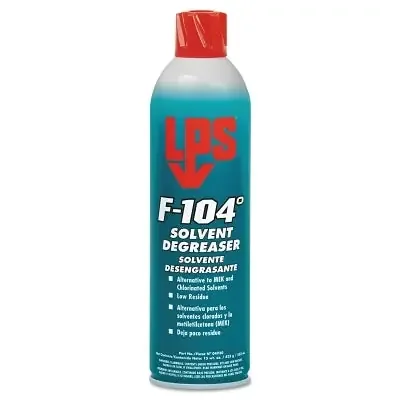 F-104° Solvent Degreaser, Ready-to-Use, 15 oz, Aerosol Can, Mild Orange Odor