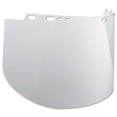 F30 Acetate Faceshield, 1940-U, Uncoated, Clear, Unbound, 19.5 in L x 9 in H