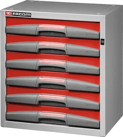 FACOM Regal klein hoch 6 Schubladen fest