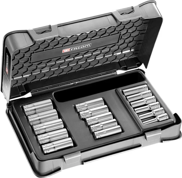 FACOM Steckschluessel-Set 3/8 12-Kant 16-tlg