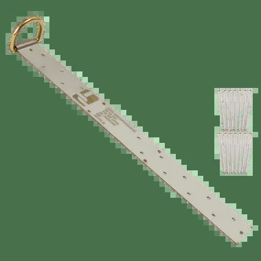 FallTech 17″ Single-D Permanent Roof Anchor for Wood – 7434