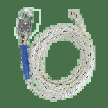 FallTech 300′ Premium Polyester Blend Vertical Lifeline with Back-spliced End – 8150300