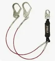 FALLTECH 6‘ SAL LEADING EDGE Y-LEG STEEL SNAPS
