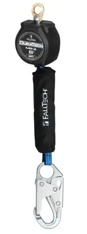 FALLTECH 6‘ WEB MINI SRD SINGLE-LEG SWIVEL EYE+STEEL REBAR HOOK