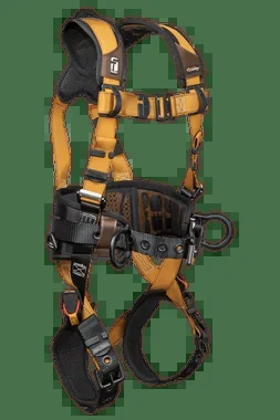 FallTech Advanced ComforTech Gel 3D Construction Belted Harness – 3X – 7081B3X