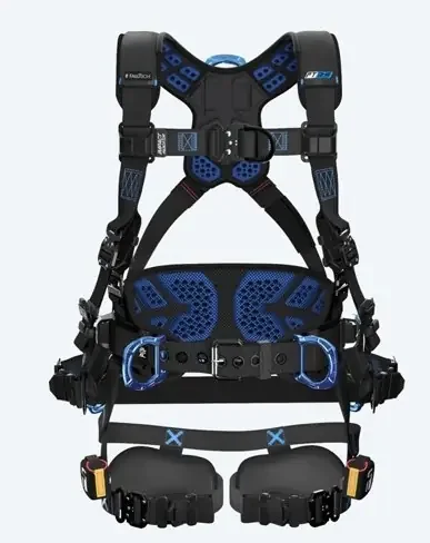 FALLTECH CARBON FT-ONE 6D TOWER CLIMBER FULL BODY HARNESS, 2-XLARGE