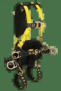 FallTech Journeyman 6D Tower Climber Harness Removable Suspension and Positioning Seat – Extra-Large – 7048XL