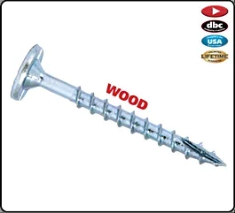 FastCap 1-1/8” x 2000 pcs Torx T20 PowerHead Wood Screws