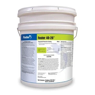 Foster 40-20 Fungicidal Coating – White – 5 Gallon