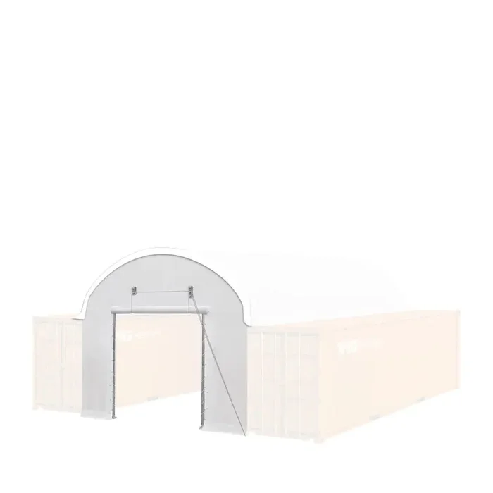Front End Wall Kit, Compatible with TMG-ST2041CV and TMG-ST2021CE installed with standard height container (8’6″), TMG-ST20FW8V