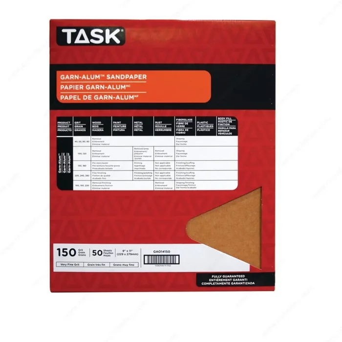 Garn-Alum Sandpaper by Richelieu – Premium Sanding Sheets for Woodworking