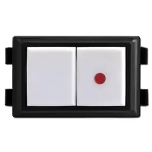 GE Low Voltage Pilot Light Switch RS237P – White Replacement