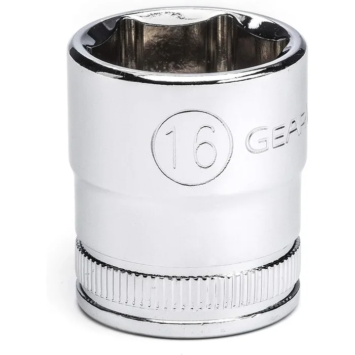 GearWrench 80384 3/8″ Drive 6 Point 16mm Standard Metric Socket