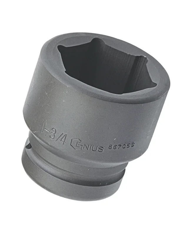 Genius Tools 1″ Dr. 4-1/8″ Impact Socket (CR-Mo) – 867132