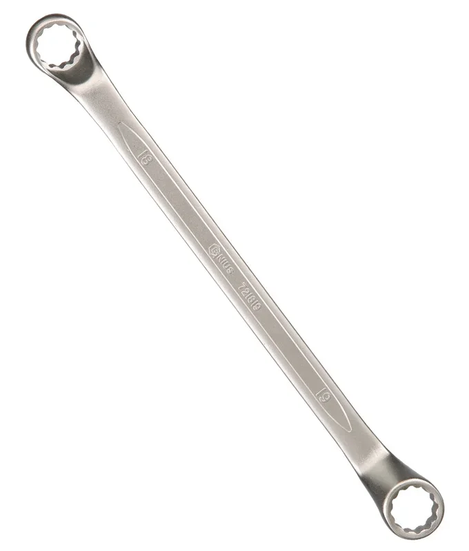 Genius Tools 10x11mm Double Ended Offset Ring Wrench (Matte Finish) – 721011