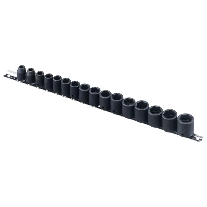 Genius Tools 16 Piece 3/8″ Dr. Metric Impact Socket Set – TF-316M