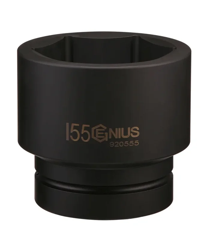 Genius Tools 2-1/2″ Dr. 6-13/16″ Jumbo Impact Socket (CR-Mo) – 920918