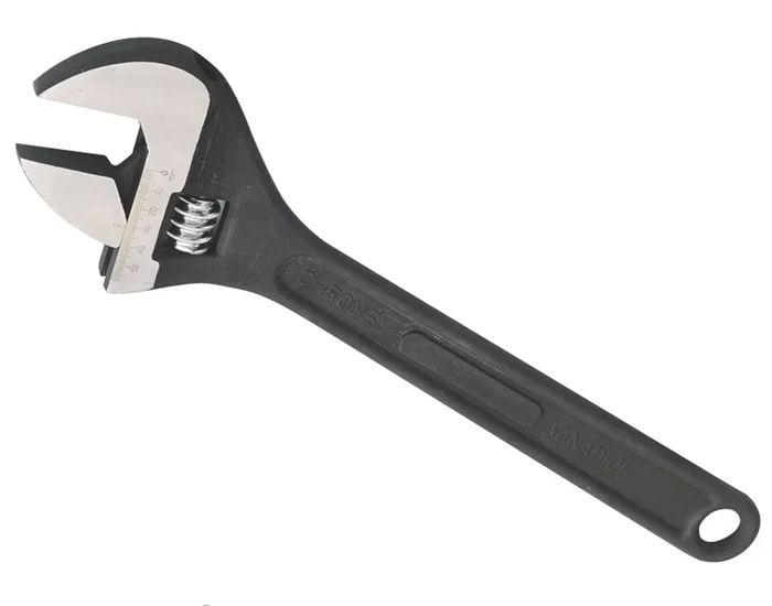 Genius Tools 24mm Adjustable Wrench, 200mmL – 780256