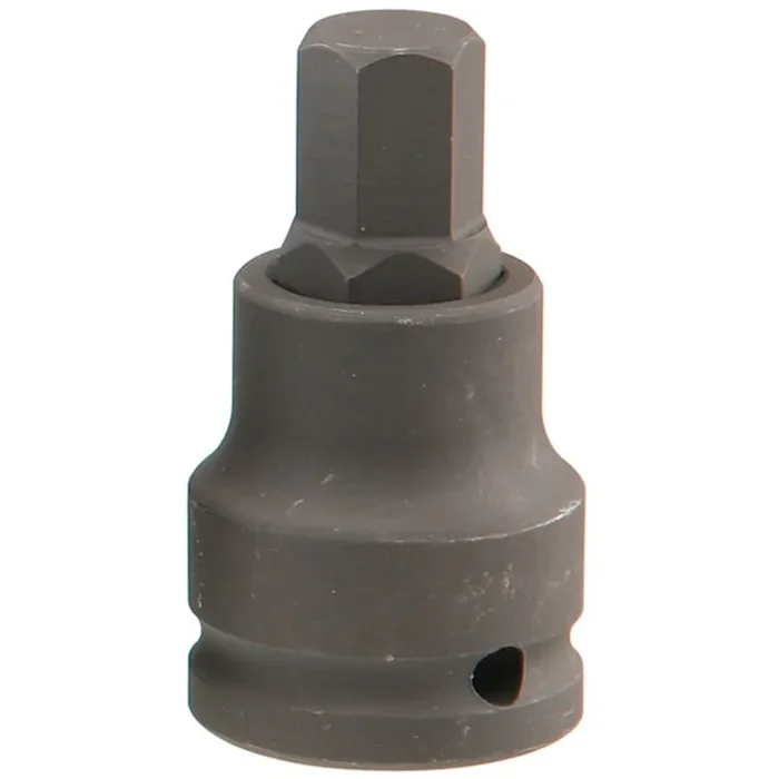 Genius Tools 3/4″ Dr. 14mm Hex Bit Socket, 80mmL (CR-Mo) – 619+2914