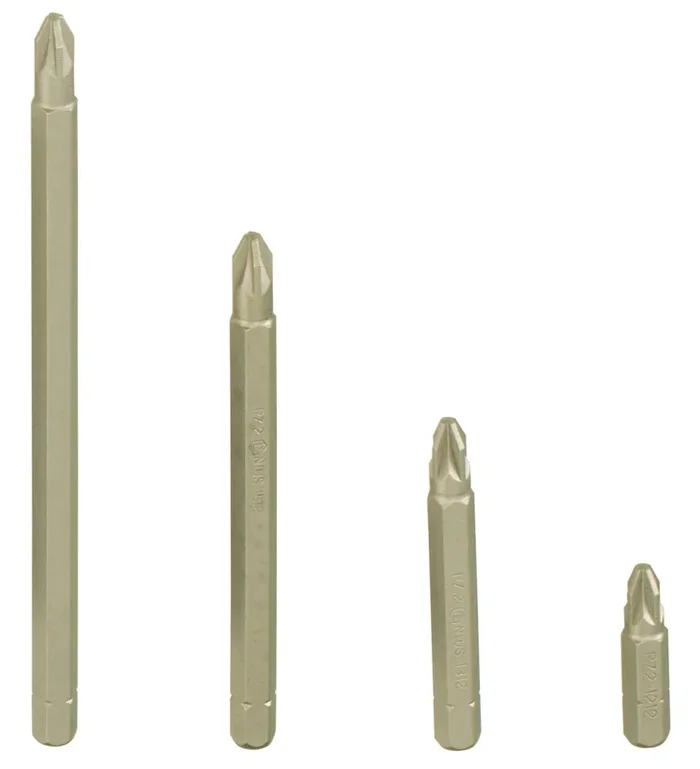 Genius Tools 5/16″ Hex Shank, PZ.4 Posidriv Screwdriver Bit, 88mmL – 1524