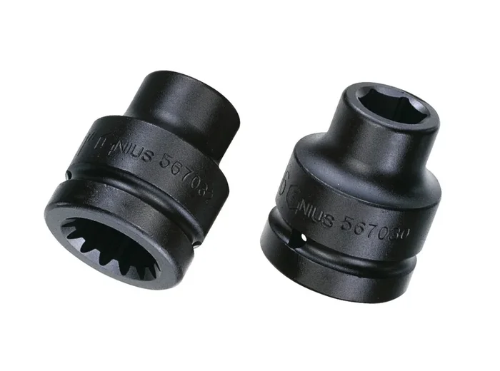 Genius Tools #5 Spline Dr. 29mm Impact Socket (CR-Mo) – 547029