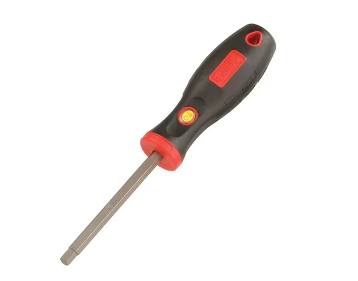 Genius Tools 9/32″ Hex Screwdriver w/Soft Handle, 235mmL – 508+3818