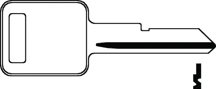 GM Key Blank 320588 P1098A – Ilco Unican Corporation