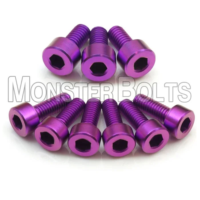 Guitar Locking Nut and Saddle Intonation Screws, Purple Anodized Titanium – Floyd Rose Tremolo