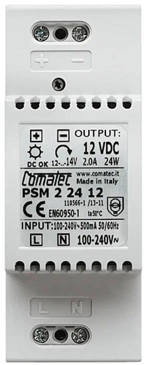 Hafele DC Power Supply Unit – Regulated Dialock for Top Hat Rail Installation