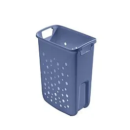 Hailo 35 Quart Hamper Basket, Blue