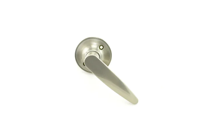 Half Dummy Lock Dover Lever Satin Nickel Finish by Schlage Residential – J Series