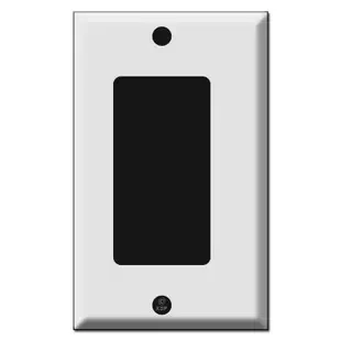 Half Narrow 1 Decora Rocker Light Switch Covers – 1/8″ Trim
