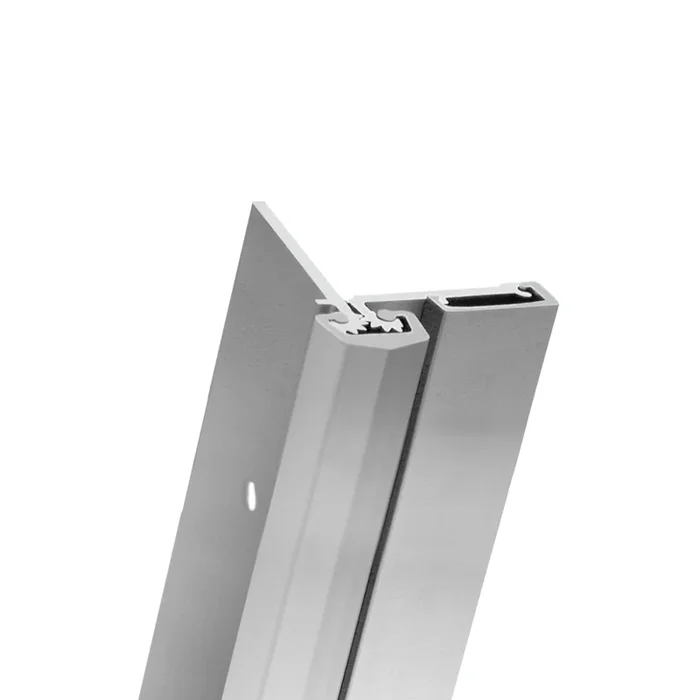 Half Surface Heavy Duty Geared Continuous Hinge, 83in, Clear – SELECT Products Limited