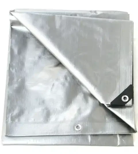 HD Silver Poly Tarp 10‘x12‘
